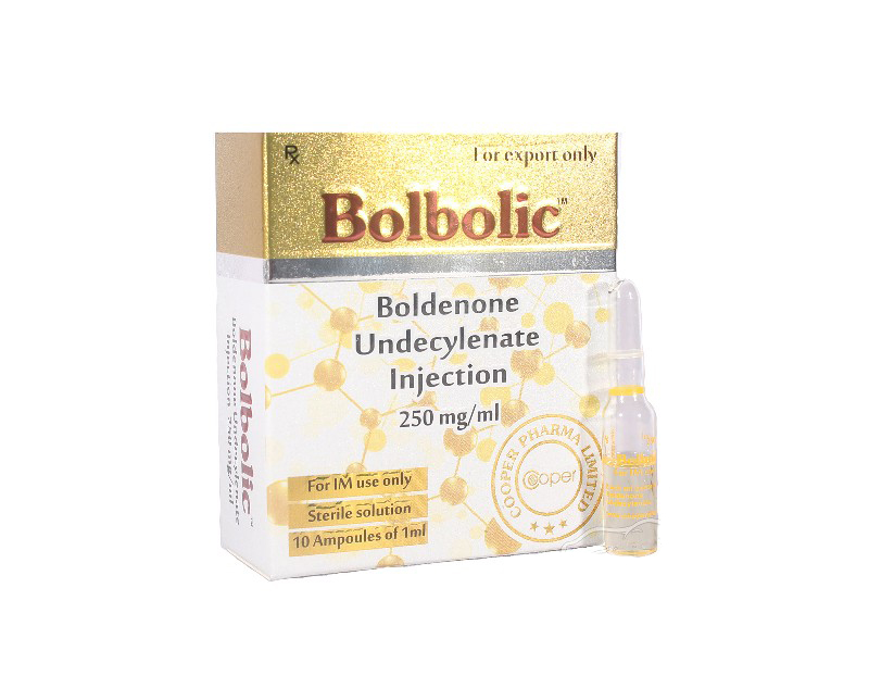 Bolbolic (Boldenona) 250mg/10ml - Cooper Pharma: O Poder do Anabolizante