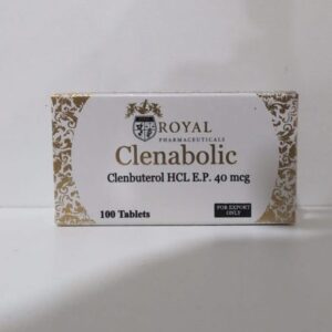 Clembuterol 40mcg 100 Comprimidos – Royal Pharmaceutical Original - Black Bull Anabolics