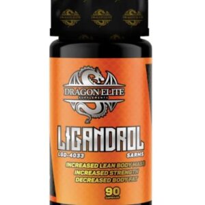 Ligandrol 5mg 90 Cápsulas – Dragon Elite Original - Black Bull Anabolics