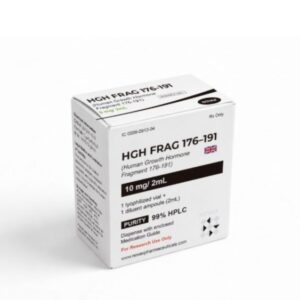 Hgh Frag 10mg 1 Vial + Água 2ml – NOVAX Original - Black Bull Anabolics